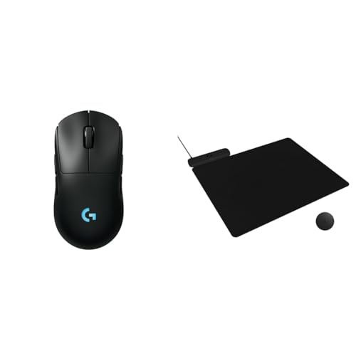 Logitech G PRO 2 Lightspeed Wireless Gaming Mouse, Right- or Left-Handed Mouse with up to 4 Customizable and Switchable Magnetic Side Buttons, 32k DPI Sensor, USB-C Charging, for PC/Mac - Black
