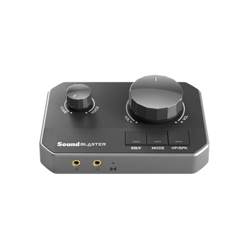 Sound Blaster G8 USB Dual DAC & Headphone Amp for Gaming
