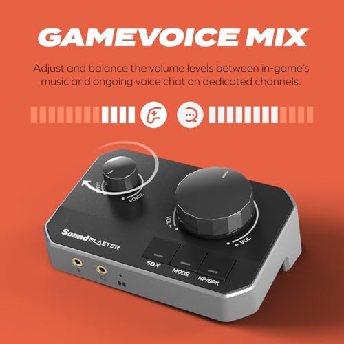 Sound Blaster G8 USB Dual DAC & Headphone Amp for Gaming