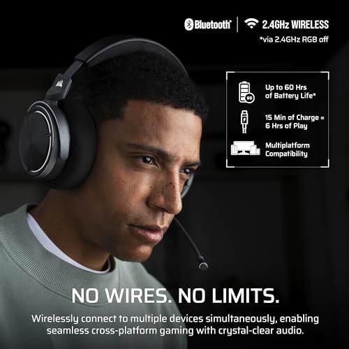 Corsair VIRTUOSO MAX Premium Wireless Gaming Headset