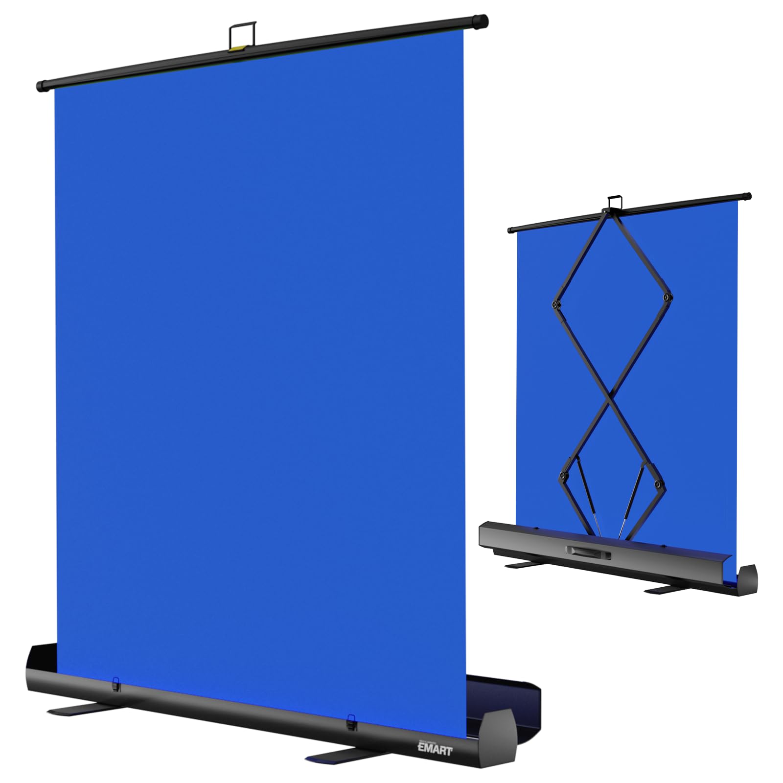 EMART Collapsible Green Screen Backdrop with Stand for Streaming