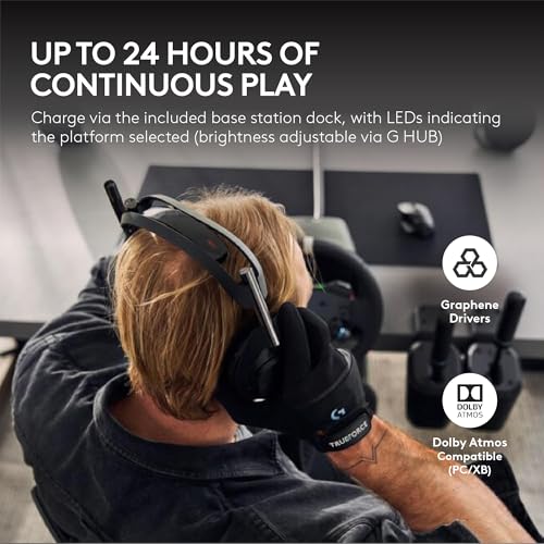 Logitech G ASTRO A50 X Wireless Gaming Headset & Base Station