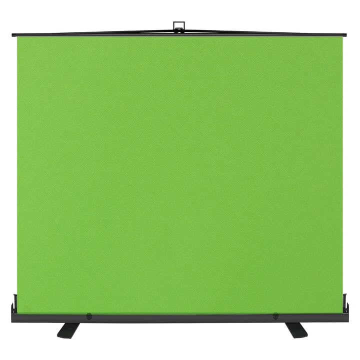 EMART Collapsible Green Screen Backdrop with Stand for Streaming