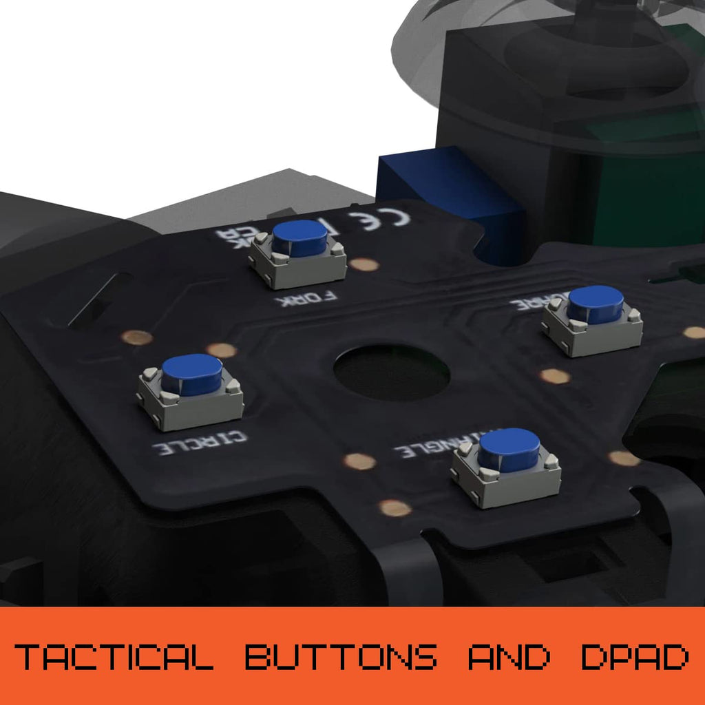 MODDEDZONE Smart Extreme E-Sports Modded Controller + Anti Recoil | Remappable Paddles | Interchangeable Thumbsticks | Hair Triggers | Tactical Buttons | Compatible with PS5 & PC | APP controlled