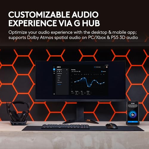 Logitech G ASTRO A50 X Wireless Gaming Headset & Base Station