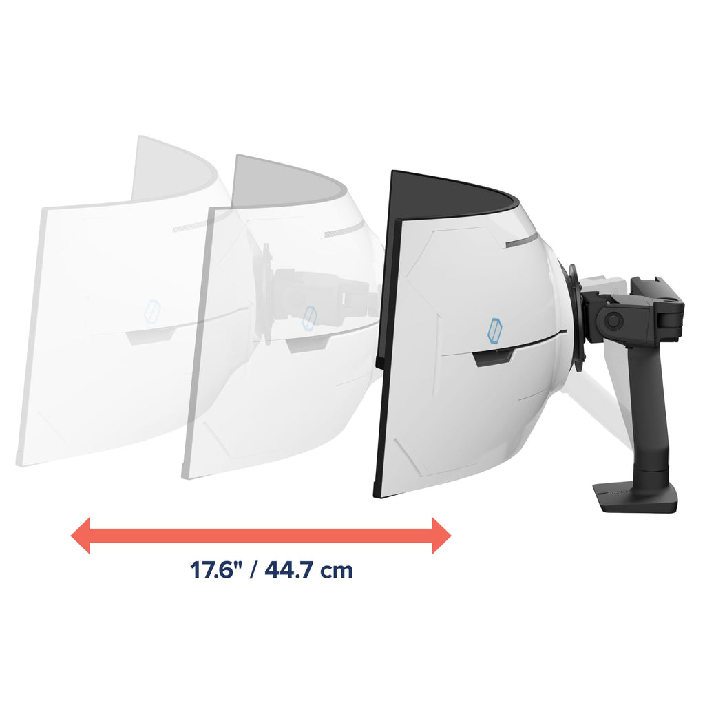 Ergotron – HX Single Heavy Duty Monitor Arm, VESA Desk Mount