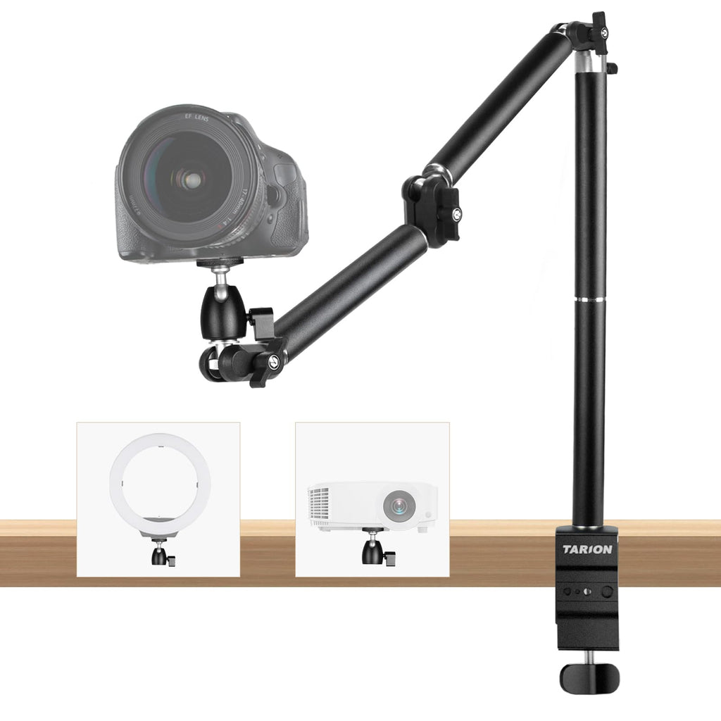 TARION Overhead Camera Desk Mount Articulated with Gear Joints TKA01-L