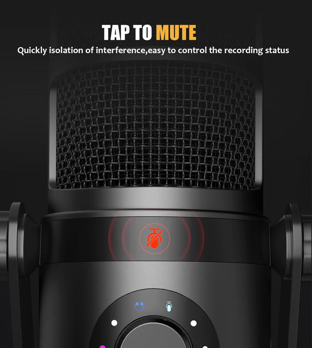 MAONO PD400X USB/XLR Dynamic Microphone for Podcasting/Streaming