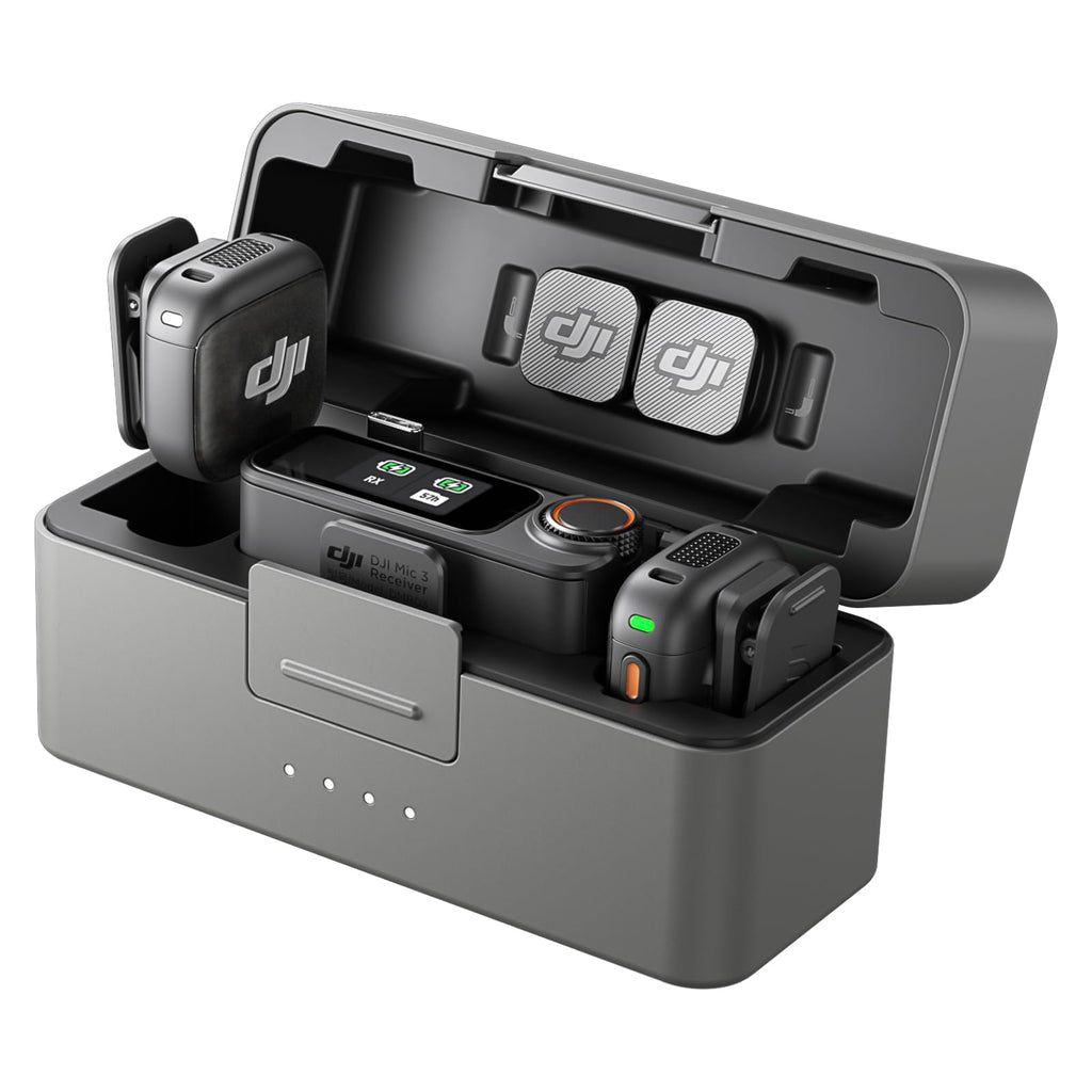 DJI Mic 3 Wireless Microphone System for Streaming & Recording