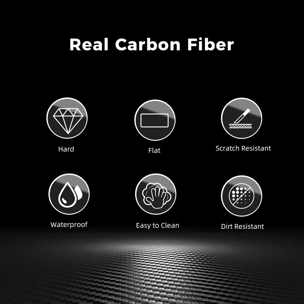 MONOCARBON Real Carbon Fiber Mouse Pads