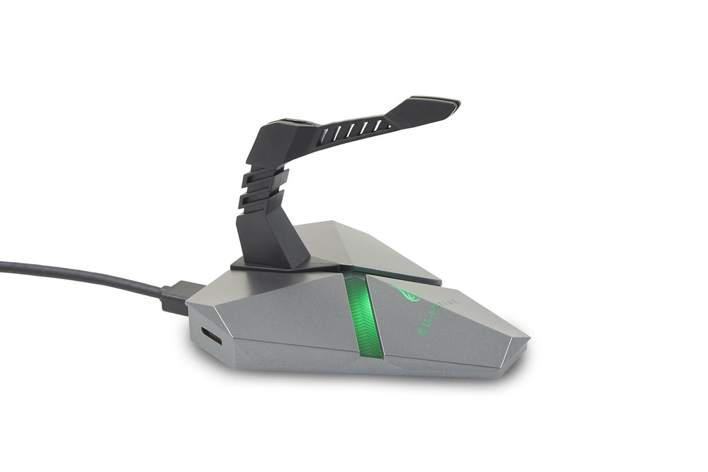 SureFire Axis Gaming Mouse Bungee Hub - 3X USB 3.2 GEN 1 Ports - Mouse Cable Holder Gaming - Mouse Bungee RGB - microSD - Cable-Holder Mouse - PC & Notebook - Gaming USB-hub I Powered by Verbatim