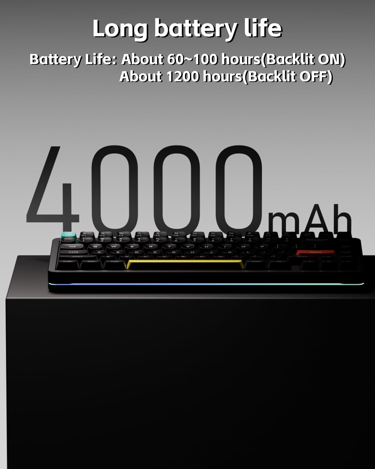 nuphy Halo V2 IO Wireless Mechanical Keyboard with PBT Keycaps,Hot Swappable Custom Gaming Keyboard,Aluminum Alloy Frame,RGB Backlit,Gasket Structure,BT5.0/USB-C/2.4GHz Low Latency Office Keyboards