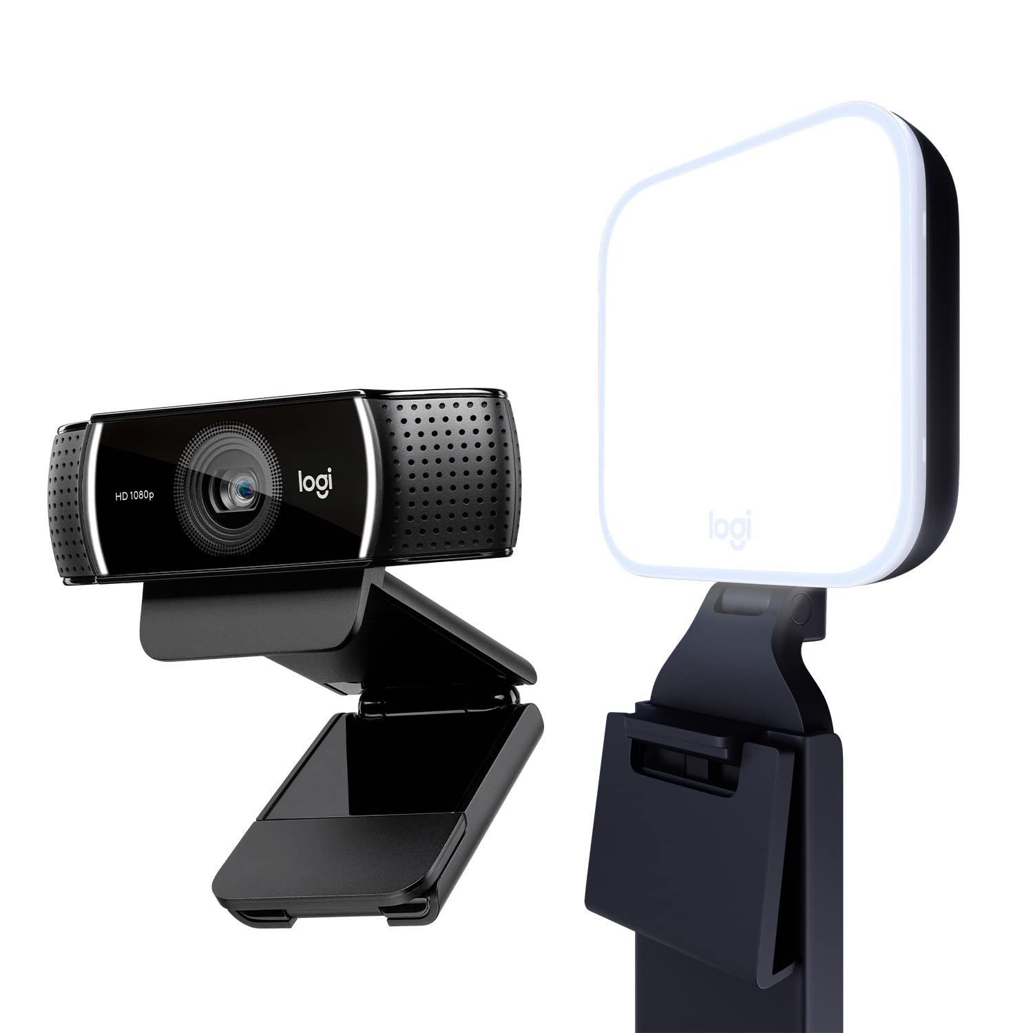 Logitech Pro Webcam, Full HD Video Calling, Clear Stereo Audio
