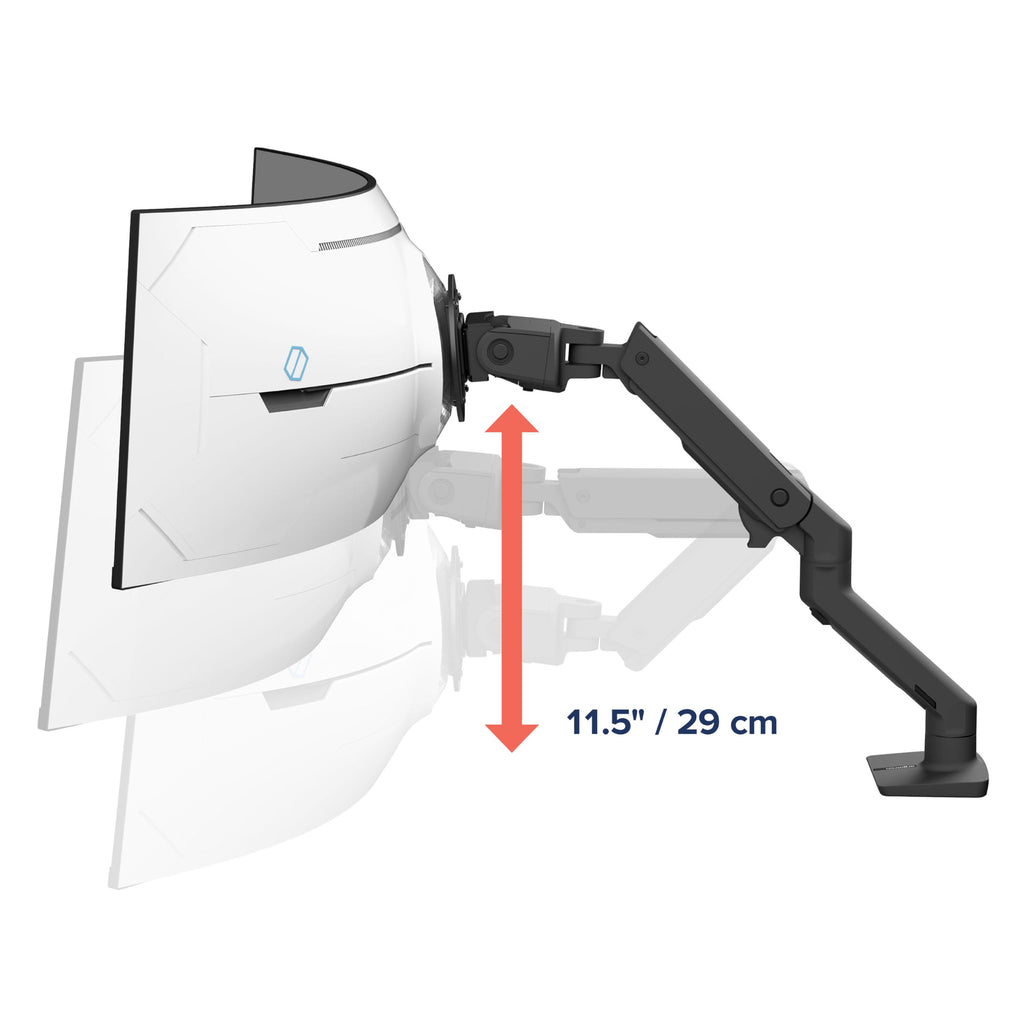 Ergotron – HX Single Heavy Duty Monitor Arm, VESA Desk Mount