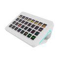 budebuse Broadly Compatible 32 Visual Control Programmable Keyboard for Streamdeck Live Streaming Control and Setting Video Editing Keyboards