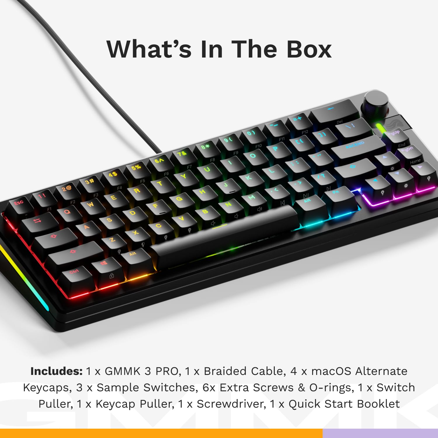 Glorious GMMK 3 Pro Mechanical Gaming Keyboard