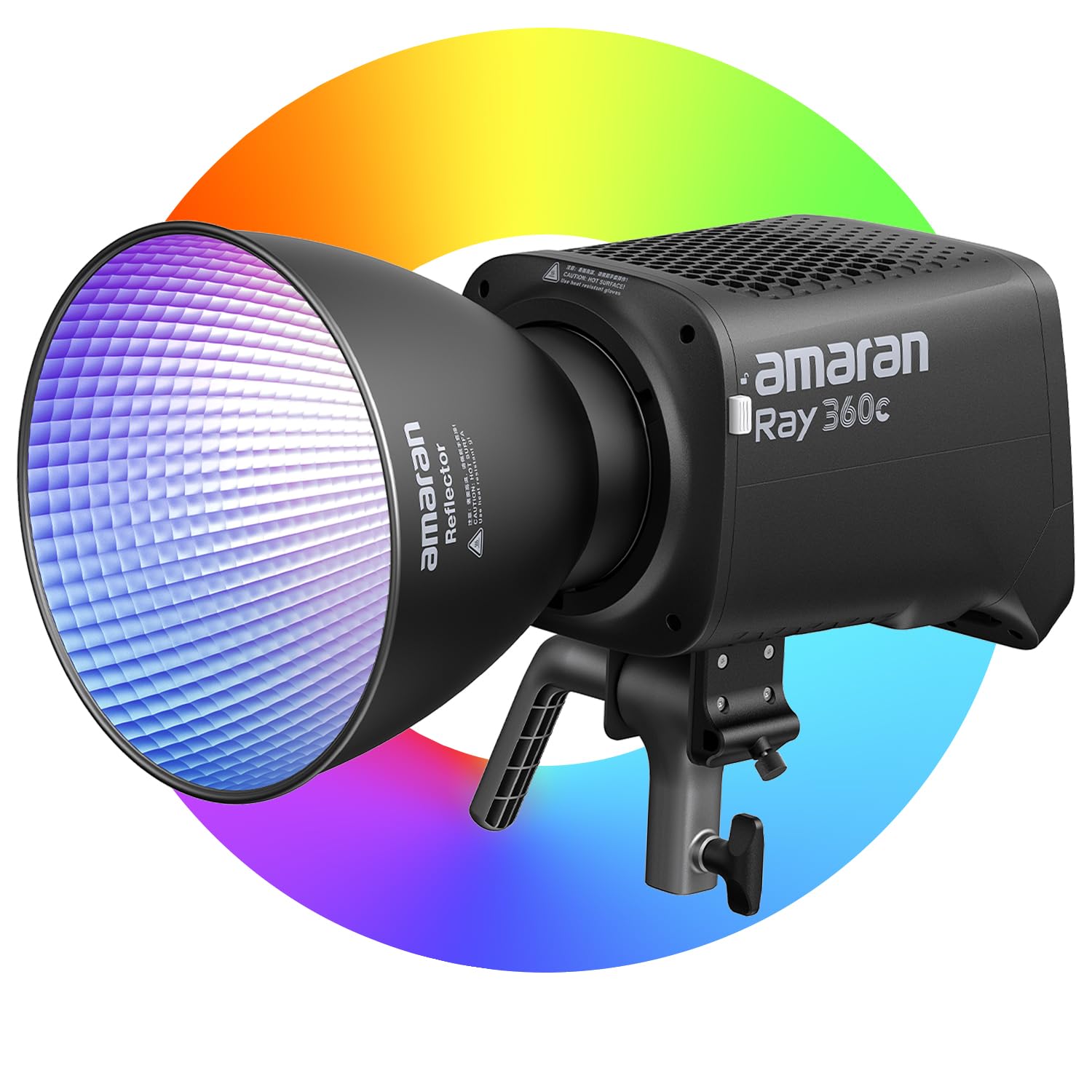 amaran RGB LED Light,Portable Studio Light for Live Streaming,Meeting,Home Office Photography,YouTube,Tiktok,Recording,Wedding,Film,Vlog