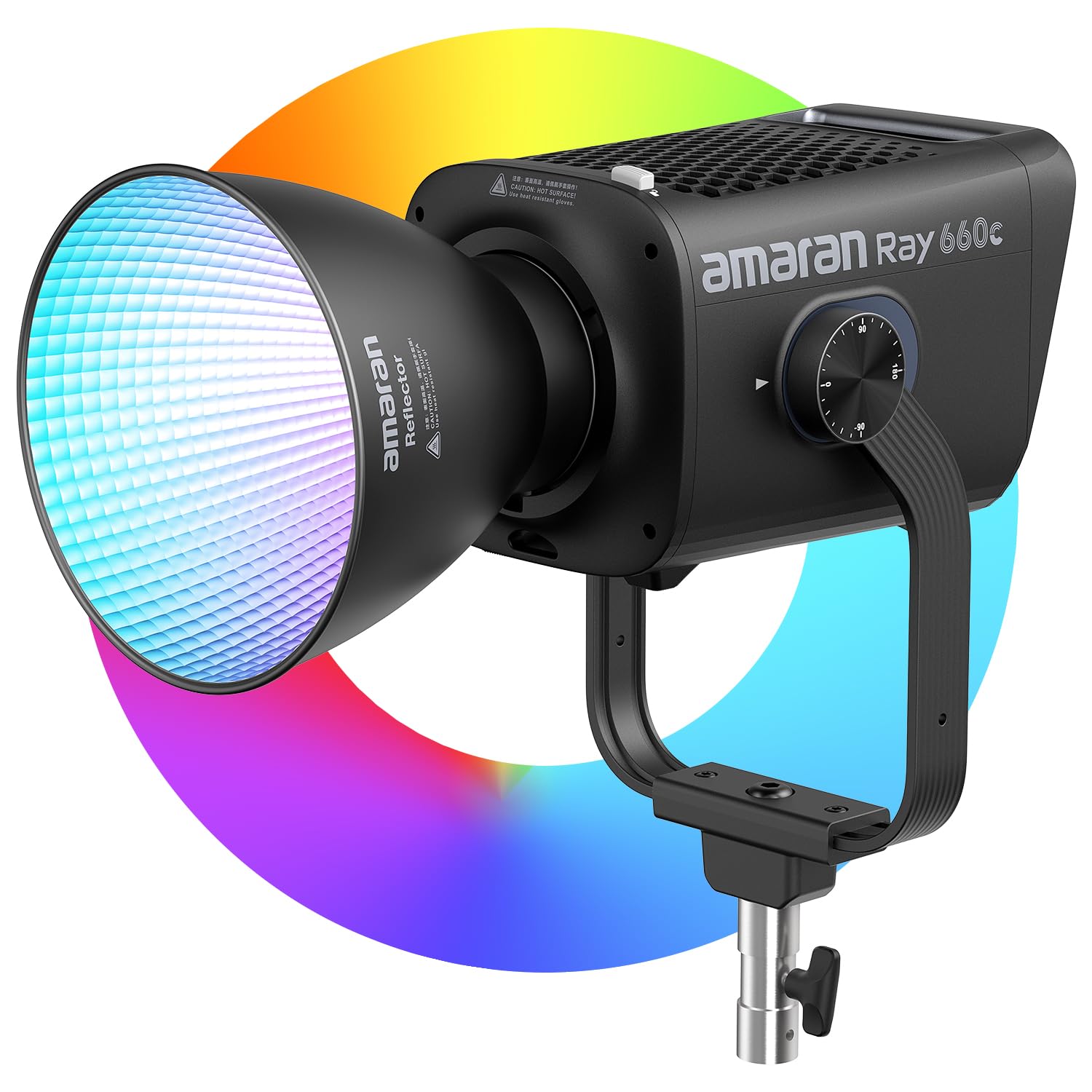 amaran Portable RGB LED Studio Light for Streaming