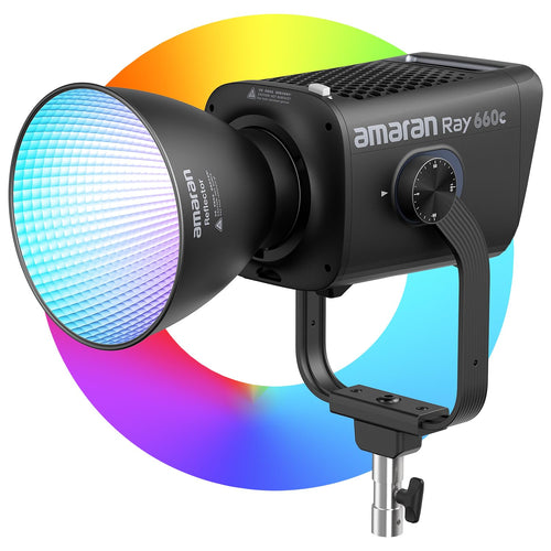 amaran Portable RGB LED Studio Light for Streaming