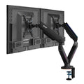 AVLT RGB Gaming Monitor Arm Desk Mount Built-in 20 Lighting Modes Touch Button Control