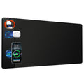 Wireless Charging Mouse Pad with Phone Stand, 31.5"x15.8" Large