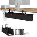 Under-Desk Cable Management Tray for Gaming Desks
