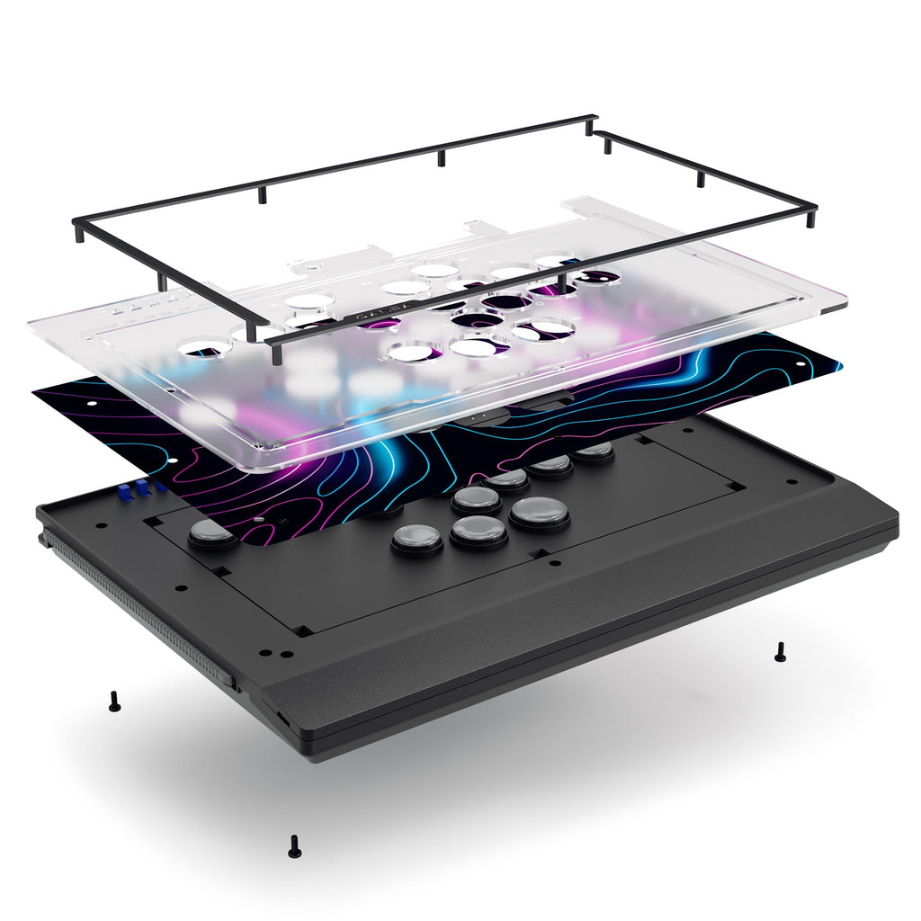 Qanba Sapphire S1 Leverless Arcade Controller for Fighting Games
