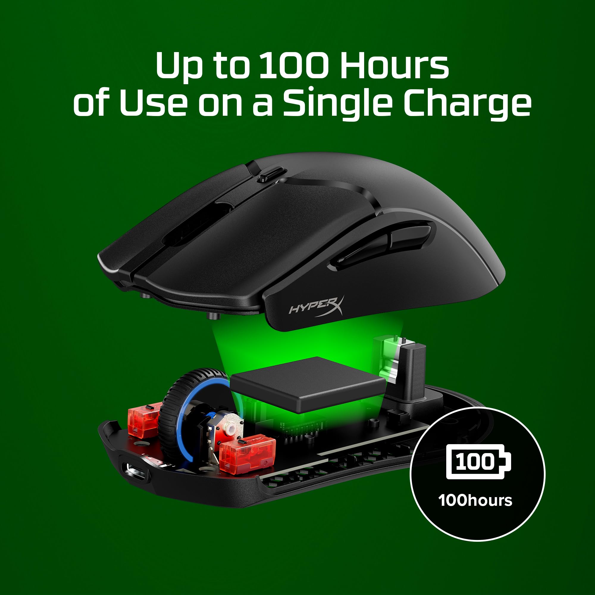 HyperX Pulsefire Haste 2 Core Gaming Mouse for PC