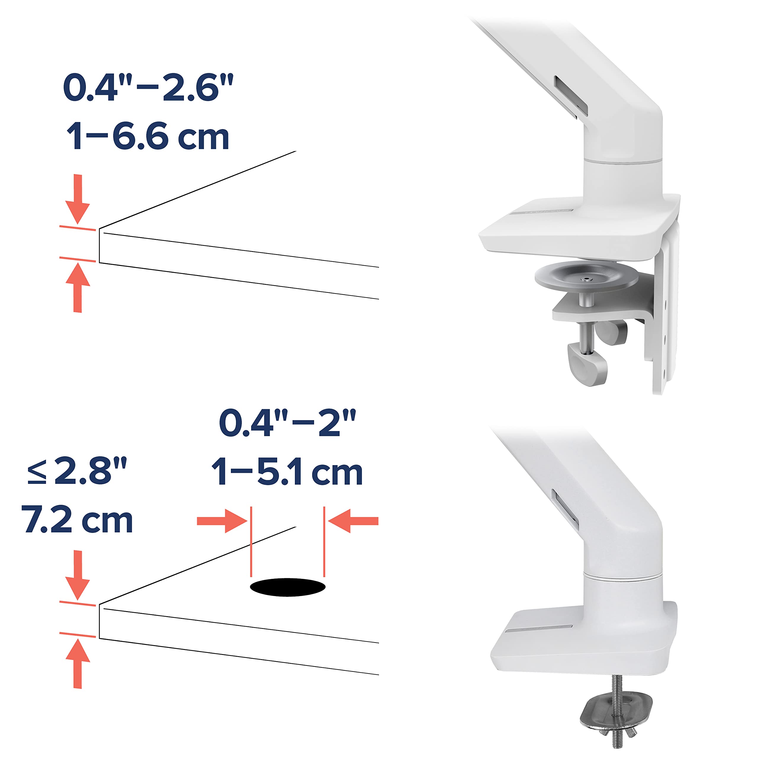 Ergotron – HX Single Heavy Duty Monitor Arm, VESA Desk Mount