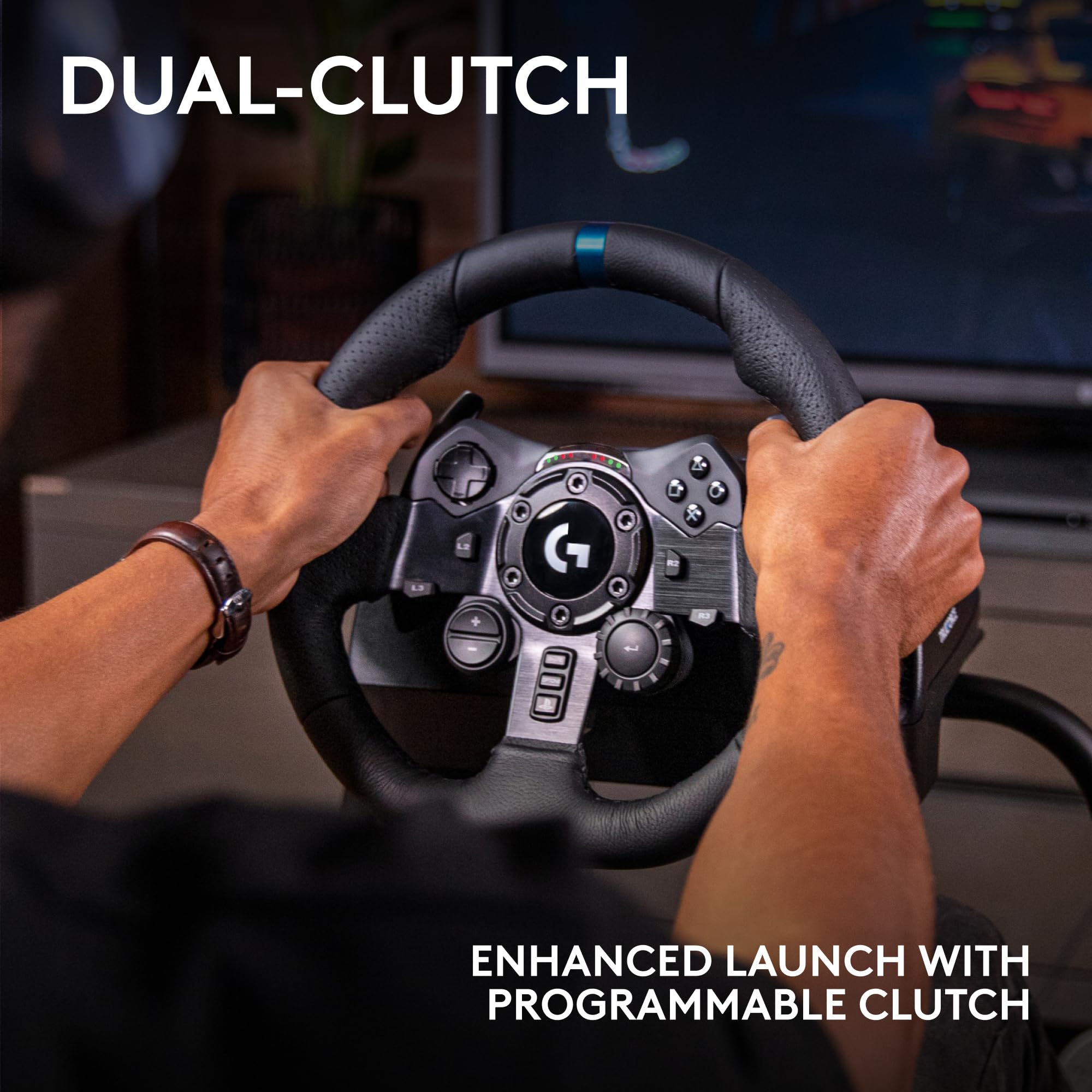 Logitech G923 Racing Wheel and Pedals