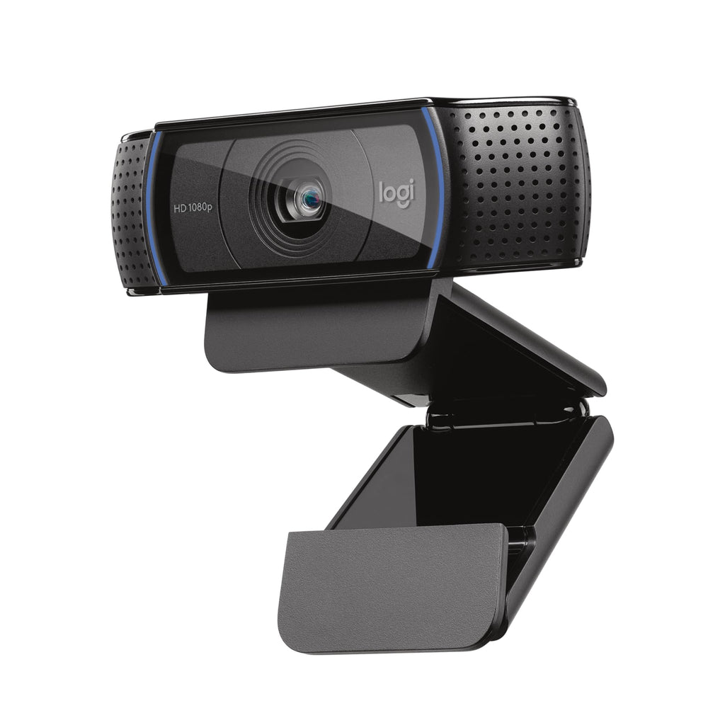Logitech Pro Webcam, Full HD Video Calling, Clear Stereo Audio