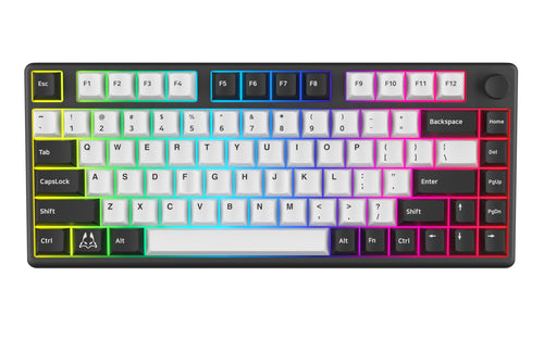 ARBITER Polar 75 - Magnetic Gaming Keyboard - Rapid Trigger w/SOCD Super Tap, CNC Aluminum Frame, Gen 2 Hall Effect Switches, Volume Knob, RGB, Dye-Sub PBT Keycaps