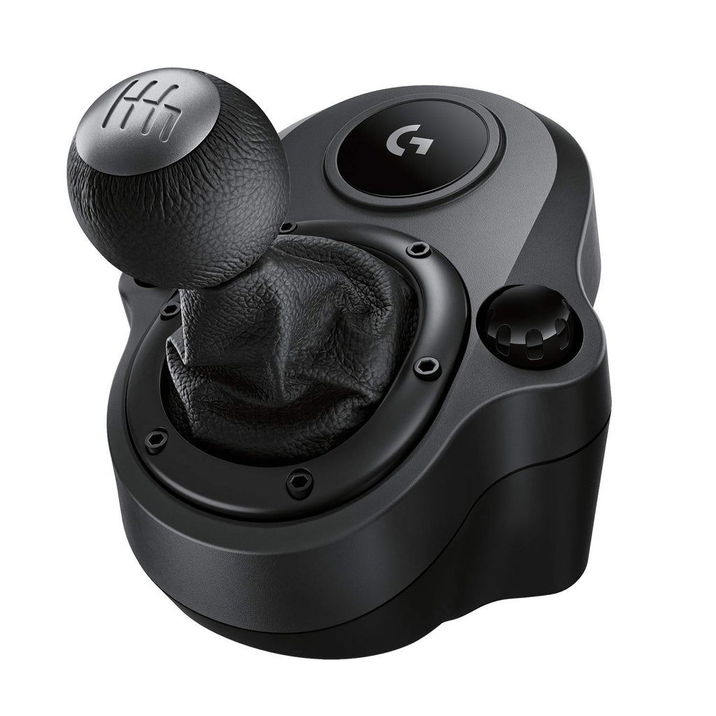 Logitech G RS Shifter & Handbrake with easy mode switching, height-adjustable handle, & included table clamp for RS & PRO Series