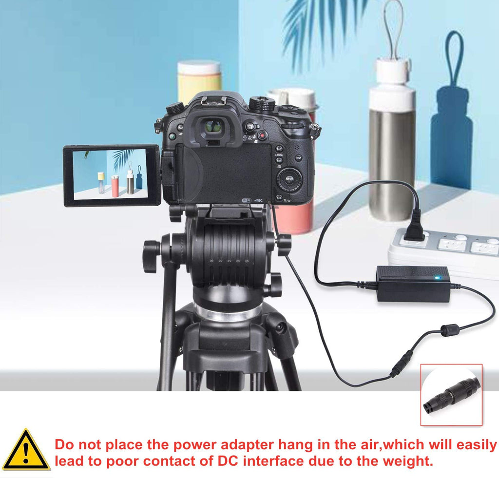 Kimaru EN-EL14a Dummy Battery EH-5a AC Power Adapter EP-5A DC Coupler Kit for Nikon D3500 D3400 D3300 D3200 D3100 D5600 D5500 D5300 D5200 D5100 Df COOLPIX P7000 P7100 P7700 P7800 Cameras