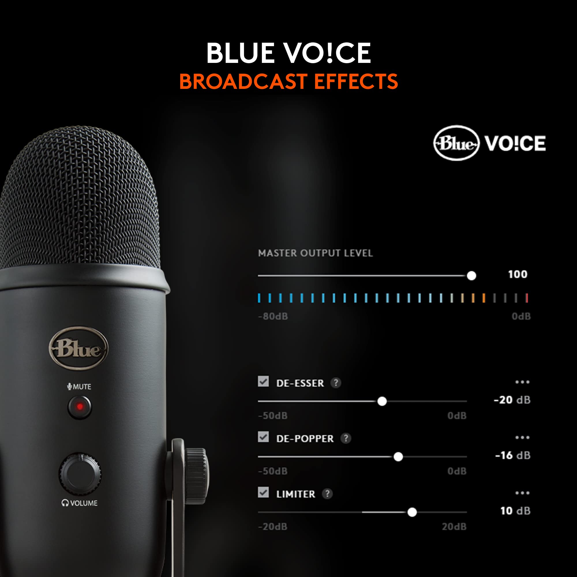 Logitech Blue Yeti USB Microphone for Streaming & Gaming