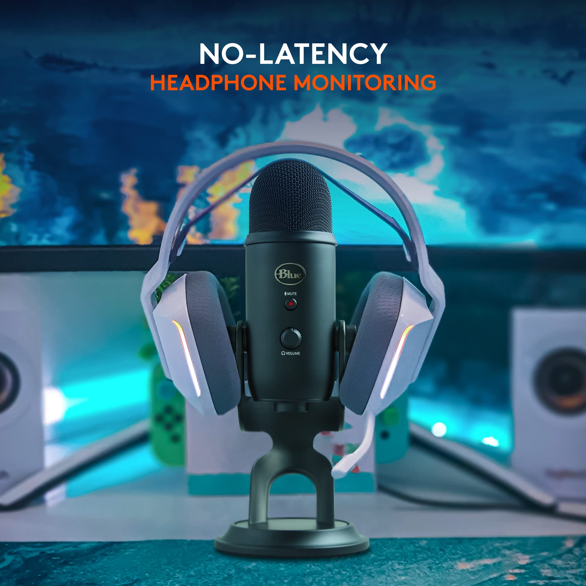 Logitech Blue Yeti USB Microphone for Streaming & Gaming