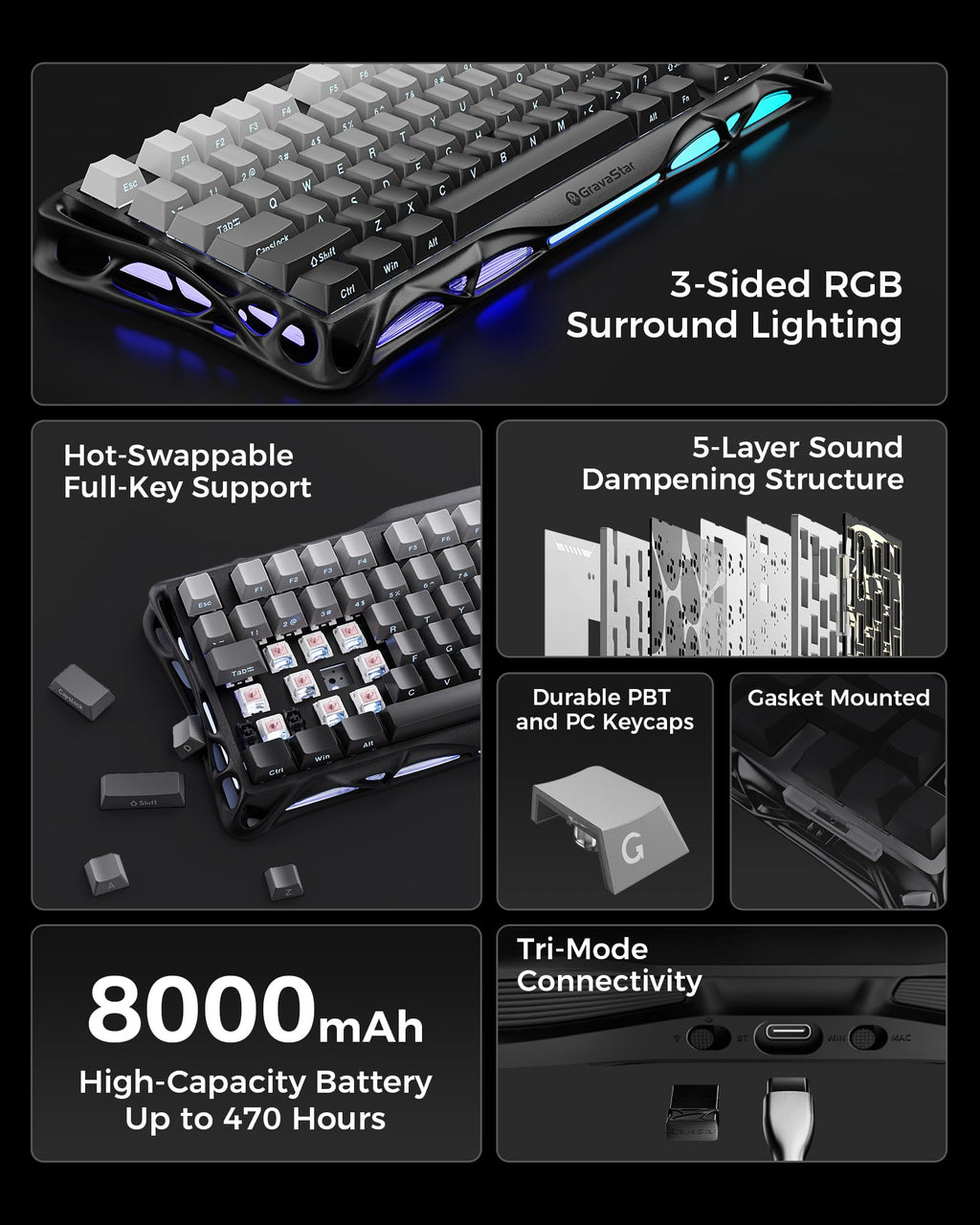 GravaStar K1 Keyboard