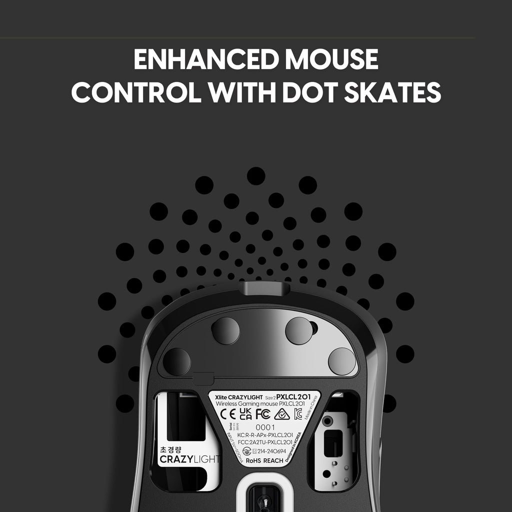 Pulsar Gaming Gears Xlite Crazylight Wireless Gaming Mouse