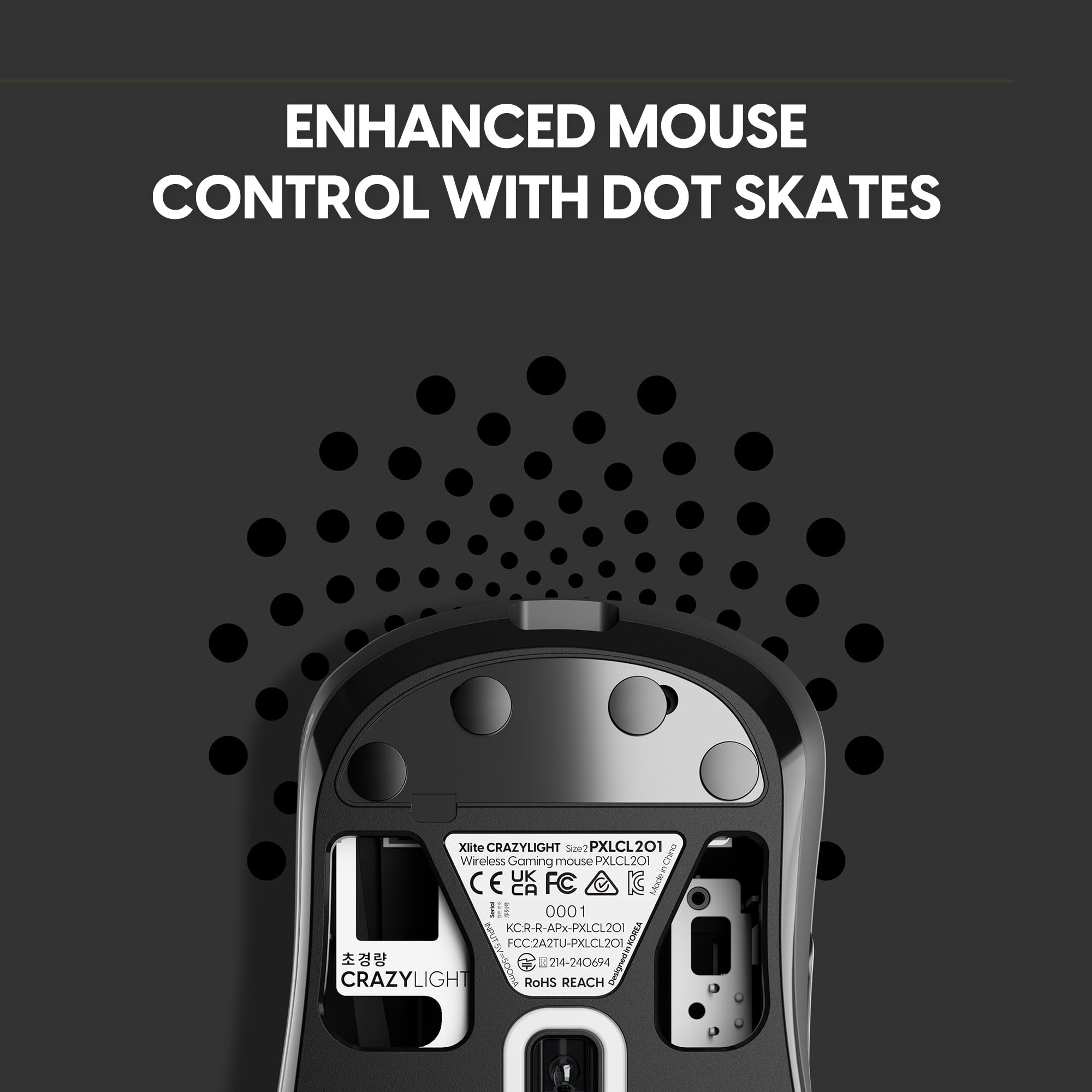 Pulsar Gaming Gears Xlite Crazylight Wireless Gaming Mouse