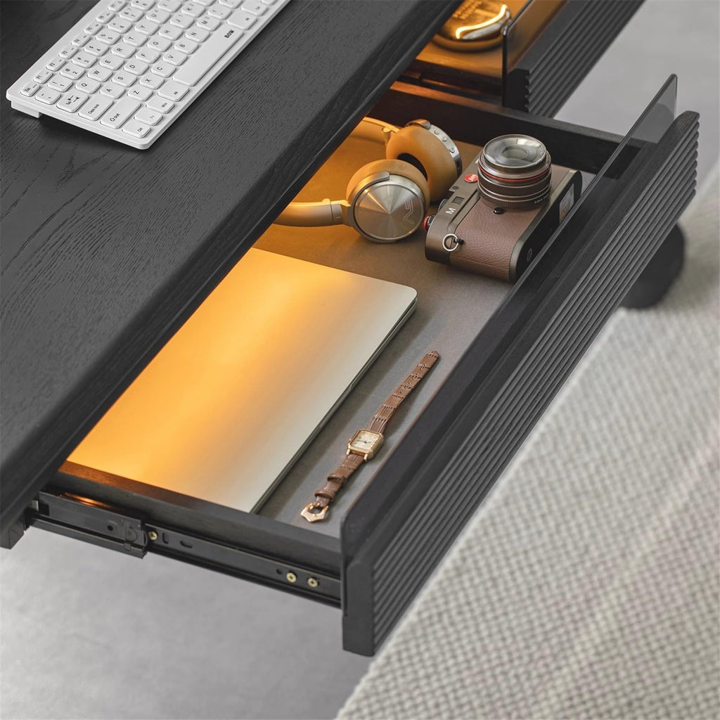 KEG801302 Height-Adjustable Standing Desk with 2 Drawers