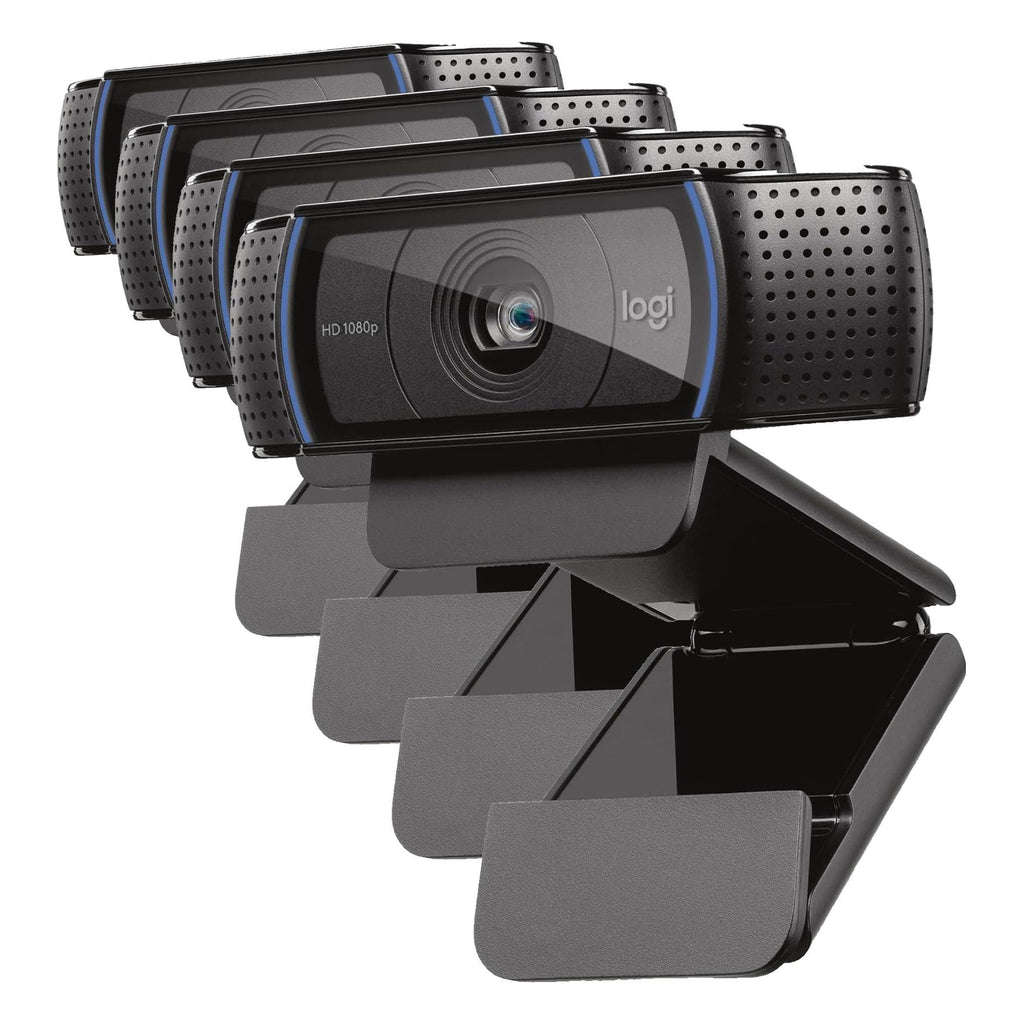Logitech Pro Webcam, Full HD Video Calling, Clear Stereo Audio