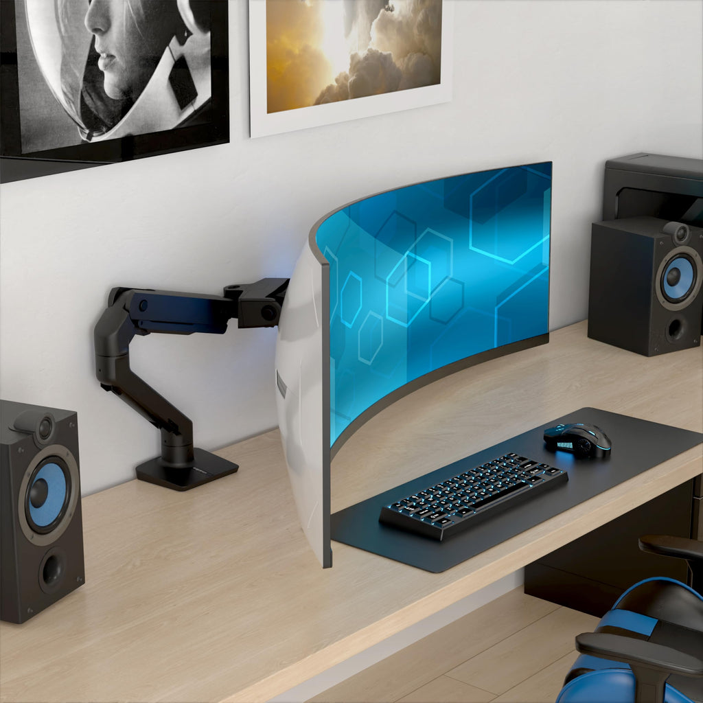 Ergotron – HX Single Heavy Duty Monitor Arm, VESA Desk Mount