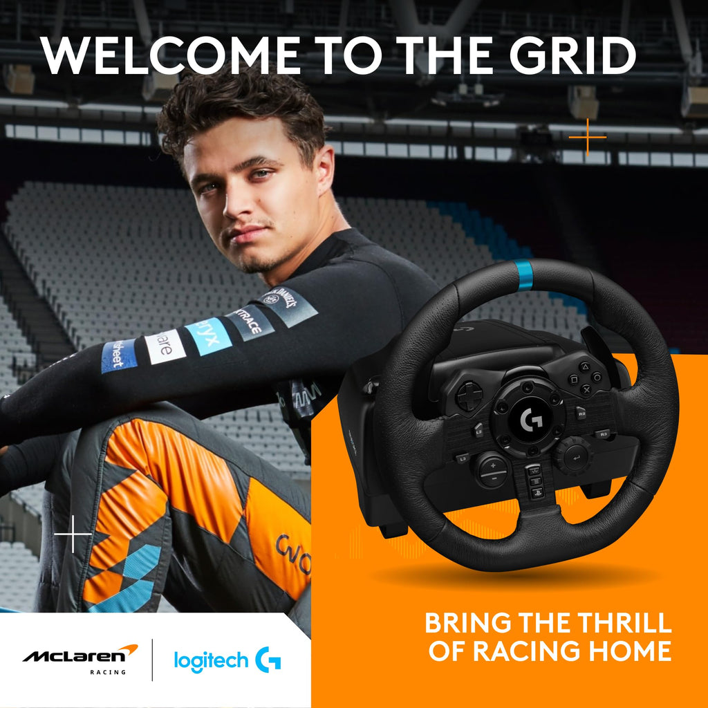 Logitech G923 Racing Wheel and Pedals