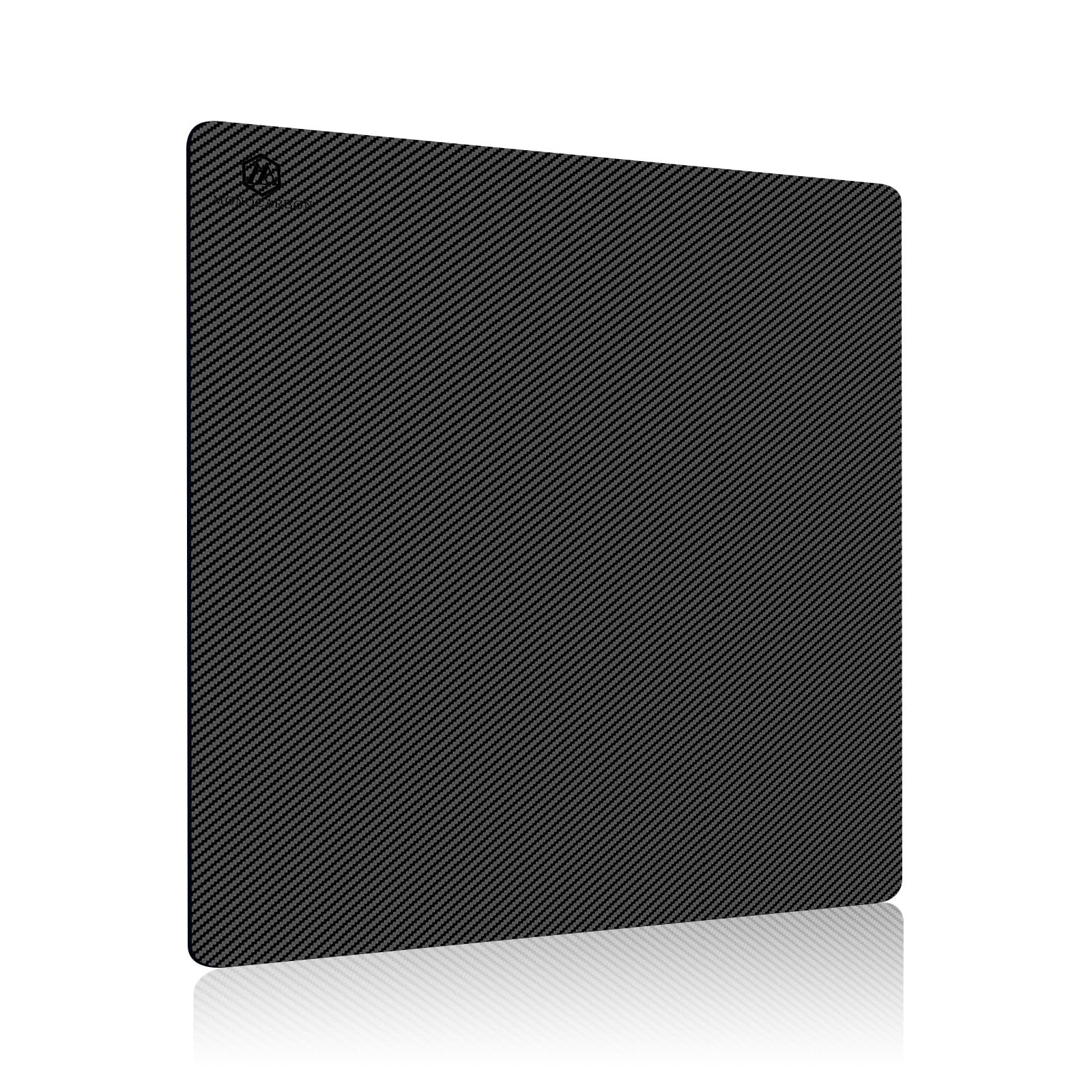 MONOCARBON Real Carbon Fiber Gaming Mouse Pad